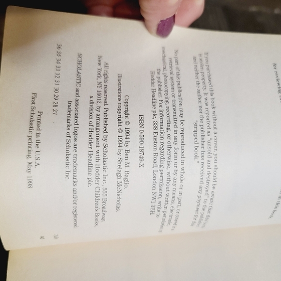 Vintage 90s 1994 Kittens in the Kitchen by Ben M. Baglio Scholastic Paperback - Picture 4 of 7